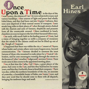 EARL HINES - Once Upon a Time cover 