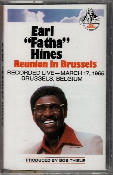 EARL HINES - Reunion In Brussels cover 