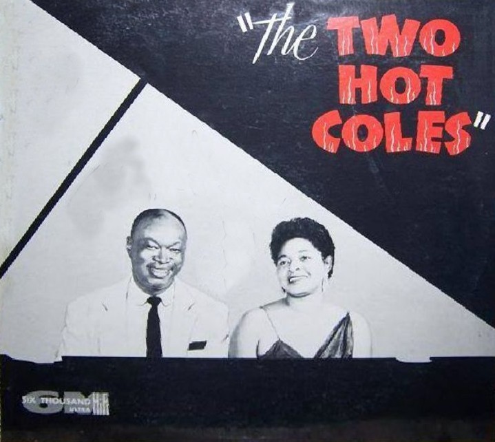 EDDIE AND BETTY COLE - The Two Hot Coles cover 