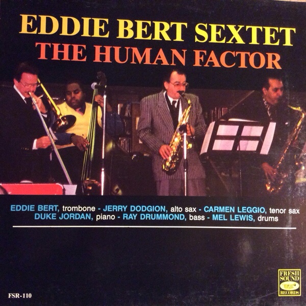 EDDIE BERT - The Human Factor cover 