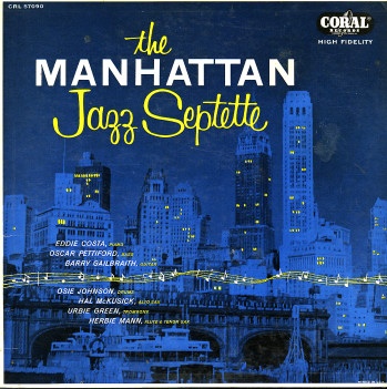 EDDIE COSTA - The Manhattan Jazz Septette cover 