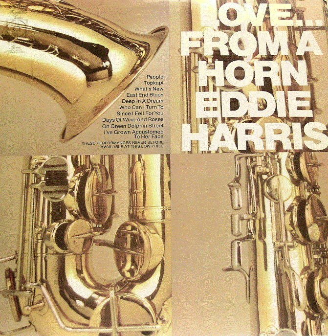 EDDIE HARRIS - Love...From A Horn cover 