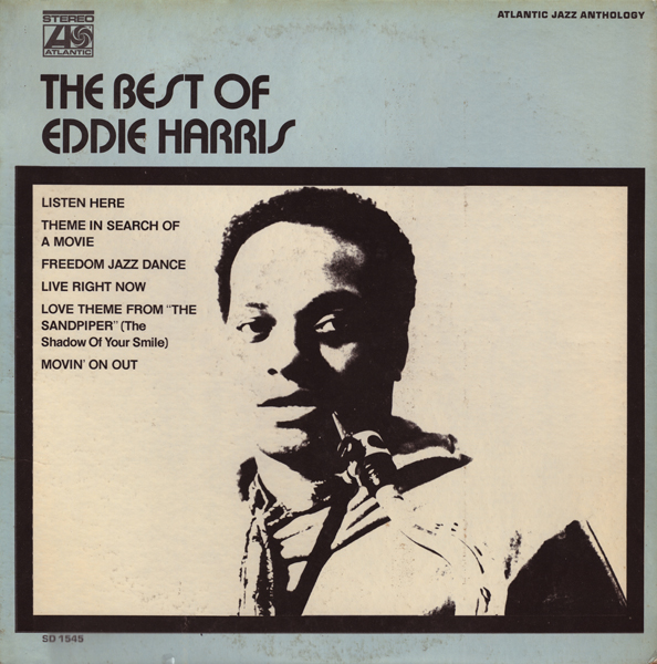 EDDIE HARRIS - The Best Of Eddie Harris cover 