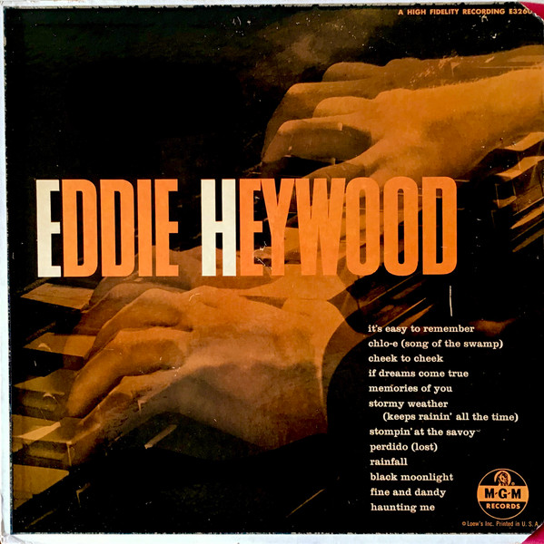 EDDIE HEYWOOD JR - Eddie Heywood (MGM) cover 