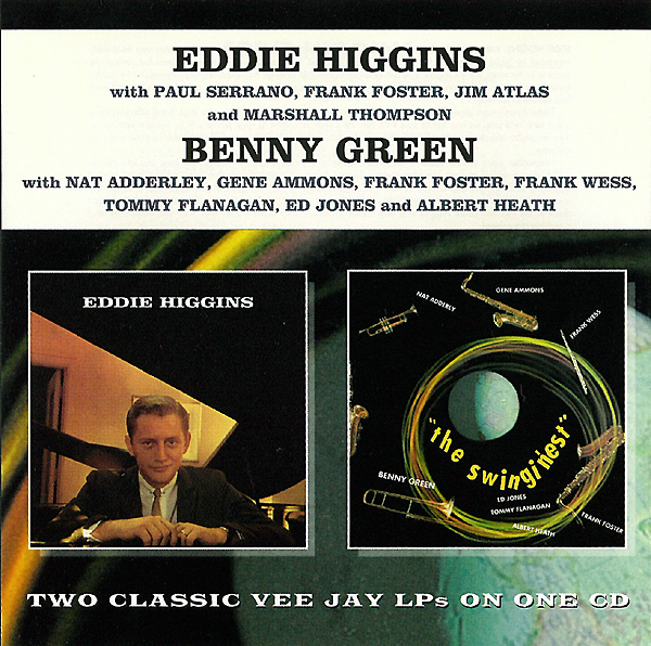 EDDIE HIGGINS - Eddie Higgins / Benny Green : Eddie Higgins / The Swingin'est cover 