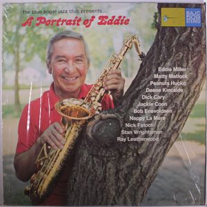 EDDIE MILLER - The Blue Angel Jazz Club Presents ... A Portrait Of Eddie cover 