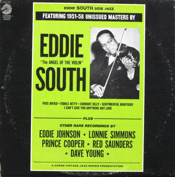 EDDIE SOUTH - South-Side Jazz cover 