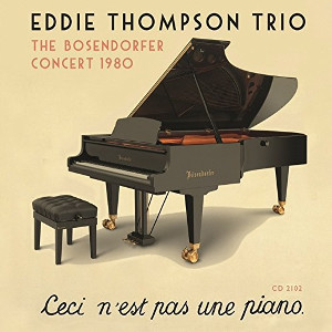EDDIE THOMPSON - The Bosendorfer Concert 1980 cover 