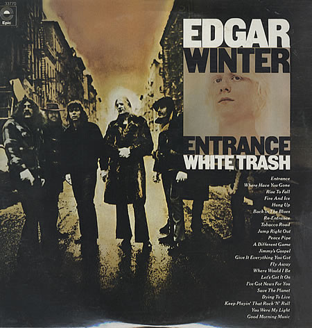 EDGAR WINTER - Entrance / White Trash cover 