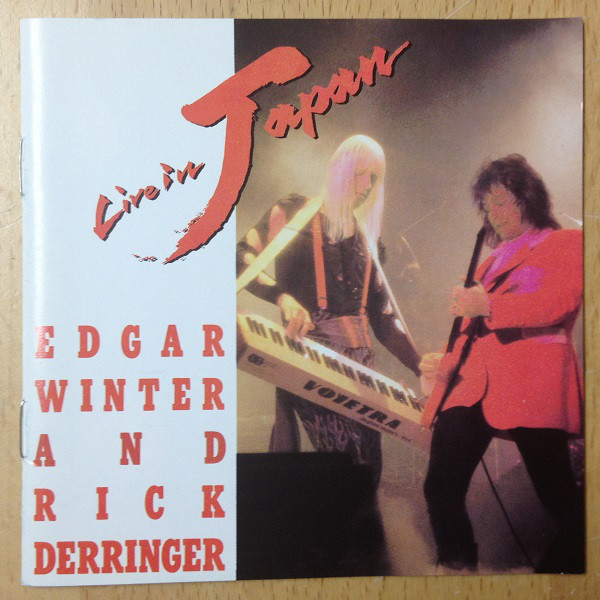EDGAR WINTER - The Edgar Winter Group with Rick Derringer : Live In Japan cover 