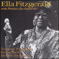 ELLA FITZGERALD - Ella Fitzgerald at the Montreux Jazz Festival 1975 cover 