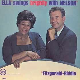 ELLA FITZGERALD - Ella Swings Brightly With Nelson cover 