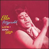 ELLA FITZGERALD - Live at Mister Kelly's cover 