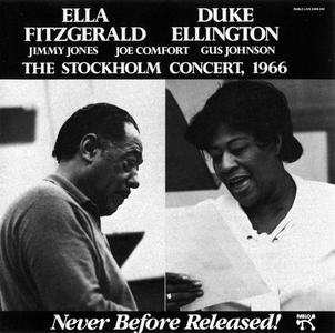 ELLA FITZGERALD - Ella Fitzgerald & Duke Ellington : The Stockholm Concert, 1966 cover 