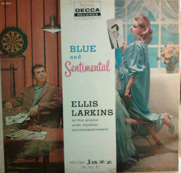 ELLIS LARKINS - Blue and Sentimental cover 