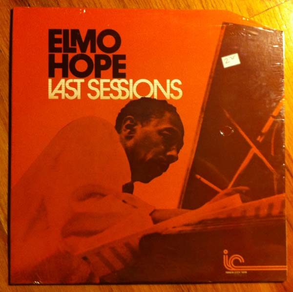 ELMO HOPE - Last Sessions cover 