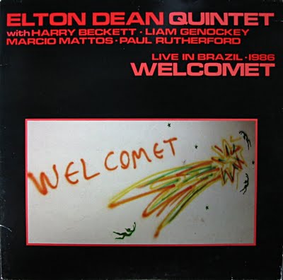 ELTON DEAN - Welcomet Live In Brazil 1986 cover 