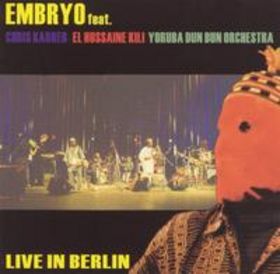 EMBRYO - Live in Berlin cover 