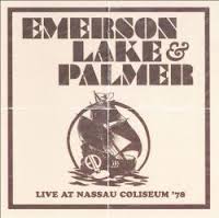 EMERSON LAKE AND PALMER - Live At Nassau Coliseum '78 cover 