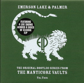 EMERSON LAKE AND PALMER - Original Bootleg Series From The Manticore Vaults Vol. Four cover 