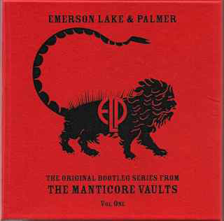 EMERSON LAKE AND PALMER - Original Bootleg Series From The Manticore Vaults Vol. One cover 