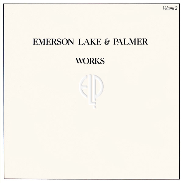 EMERSON LAKE AND PALMER - Works Volume 2 cover 