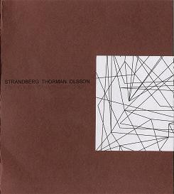 EMIL STRANDBERG - Strandberg, Thorman, Olsson : Twenty-Six Twenty-Two cover 