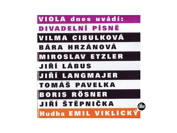 EMIL VIKLICKÝ - Viola Dnes Uvádí : Divadelní Písně cover 