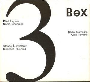 EMMANUEL BEX - 3 cover 