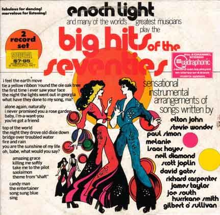 ENOCH LIGHT - Big Hits Of The Seventies cover 