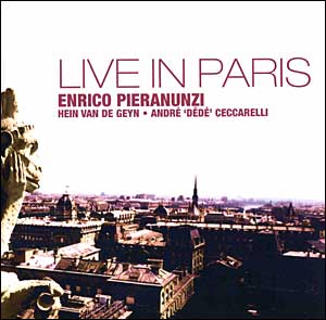 ENRICO PIERANUNZI - Live In Paris cover 