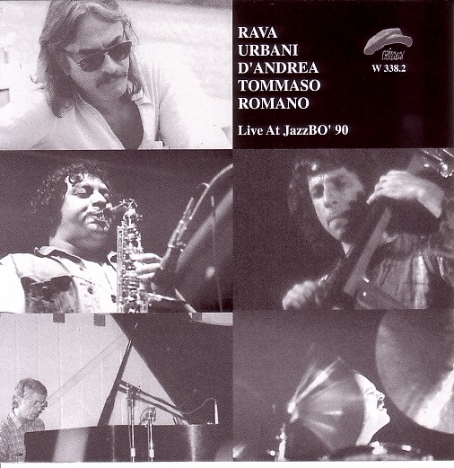 ENRICO RAVA - Live At JazzBO' 90 (with Urbani, D'Andrea , Tommaso , Romano) cover 