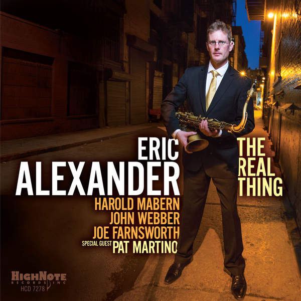 ERIC ALEXANDER - The Real Thing cover 