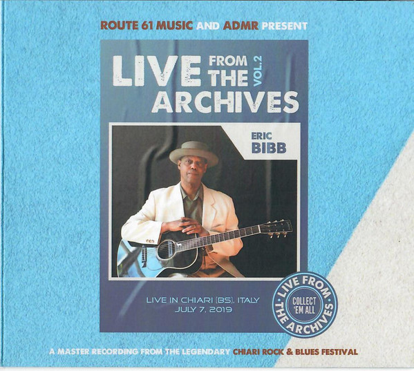 ERIC BIBB - Live From The Archives Vol. 2 cover 