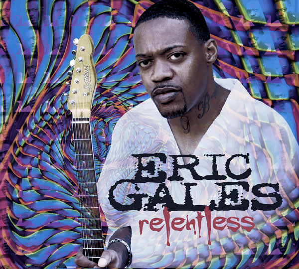 ERIC GALES - Relentless cover 