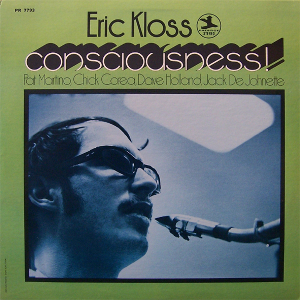 ERIC KLOSS - Consciousness! cover 