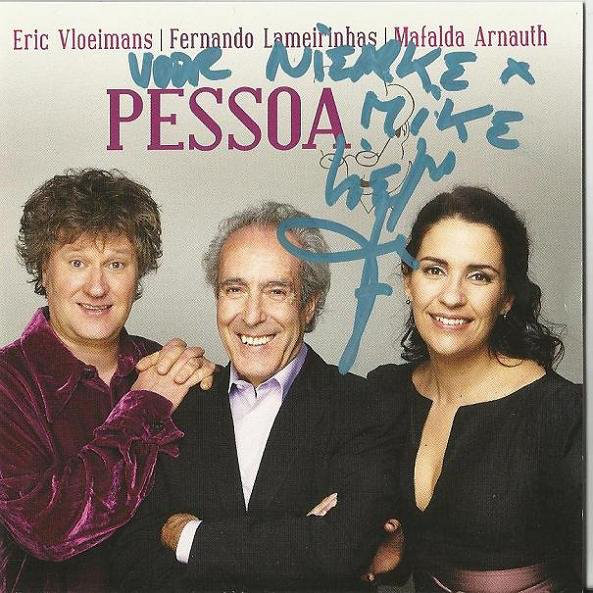 ERIC VLOEIMANS - Eric Vloeimans | Fernando Lameirinhas | Mafalda Arnauth ‎: Pessoa cover 