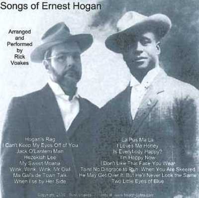 ERNEST HOGAN - Songs of Ernest Hogan cover 