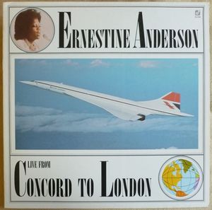 ERNESTINE ANDERSON - Live from Concord to London cover 