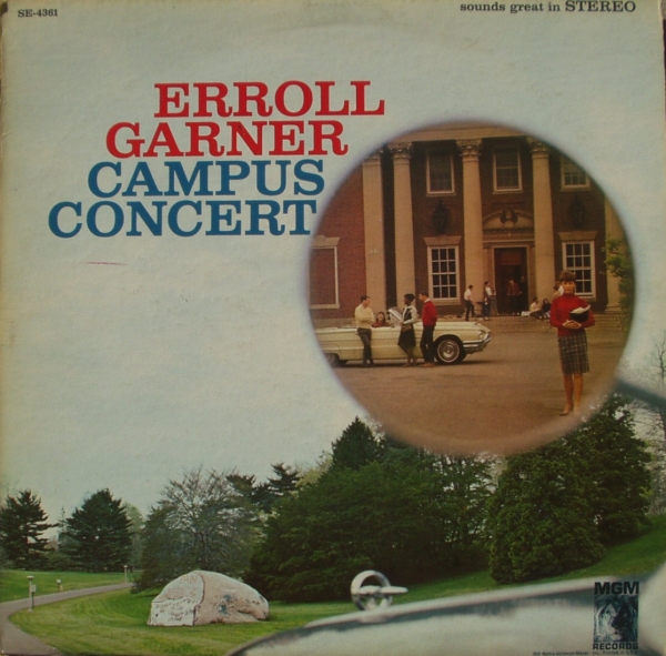 ERROLL GARNER - Campus Concert cover 