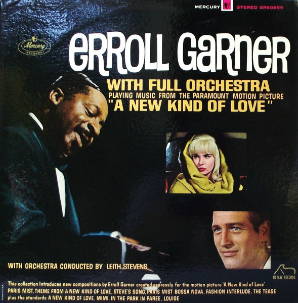 ERROLL GARNER - Erroll Garner With Full Orchestra Conducted By Leith Stevens ‎: Playing Music From The Paramount Motion Picture 