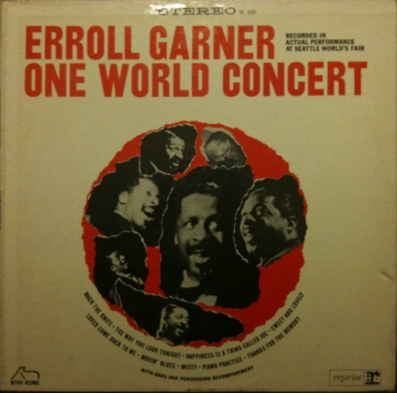 ERROLL GARNER - One World Concert cover 