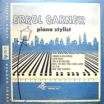 ERROLL GARNER - Piano Stylist cover 