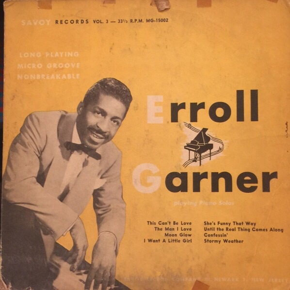 ERROLL GARNER - Playing Piano Solos, Vol. 3 cover 