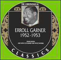 ERROLL GARNER - The Chronological Classics: Erroll Garner 1952-1953 cover 