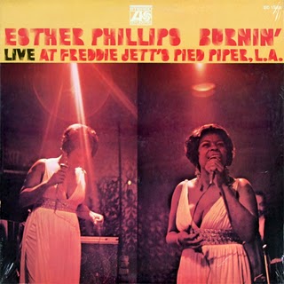 ESTHER PHILLIPS - Burnin' (Live At Freddie Jett's Pied Piper, L.A.) cover 