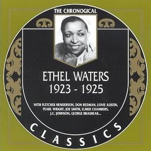ETHEL WATERS - The Chronological Classics: Ethel Waters 1923-1925 cover 