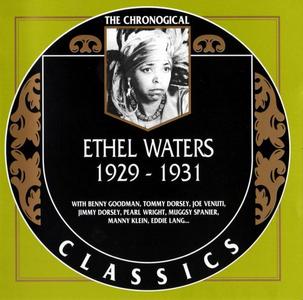 ETHEL WATERS - The Chronological Classics: Ethel Waters 1929-1931 cover 