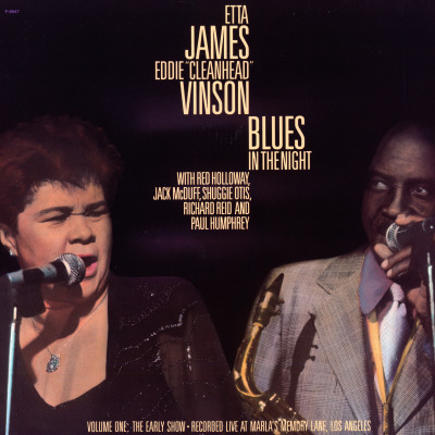 ETTA JAMES - Blues in the Night, Vol.1: The Early Show cover 