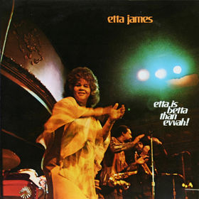 ETTA JAMES - Etta Is Betta Than Evvah! cover 